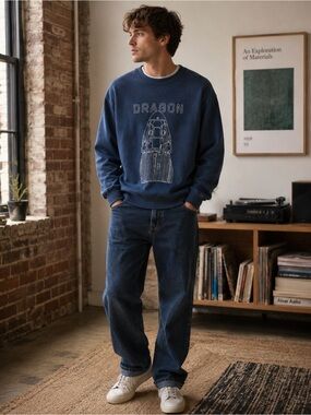 SpaceX Dragon Capsule
Graphic Sweater Blue Mens